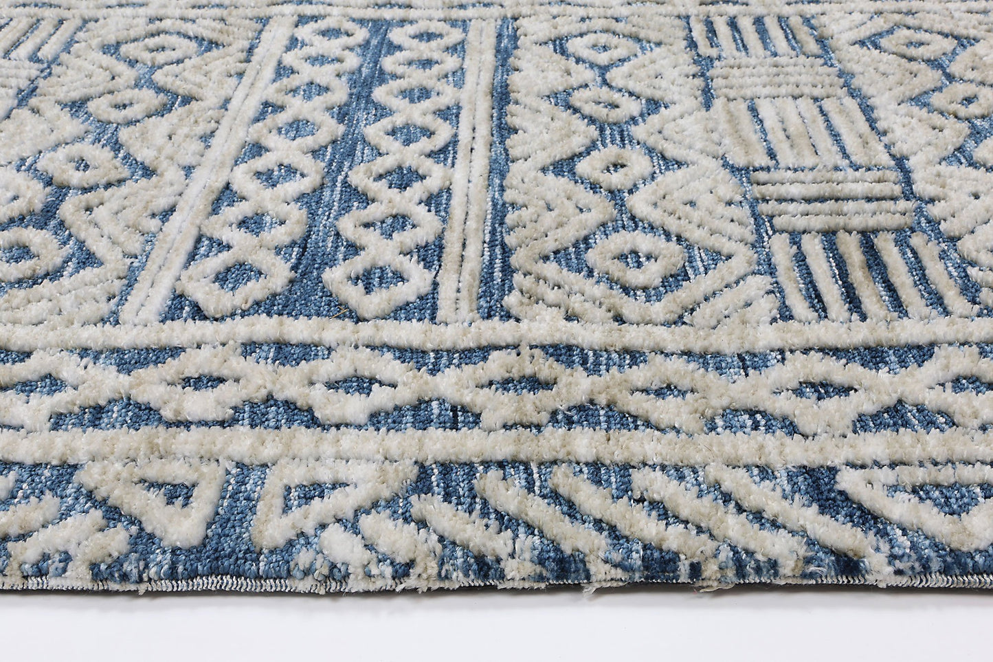 Blue Glenroy Hand-Tufted Rug - Nova Rugs