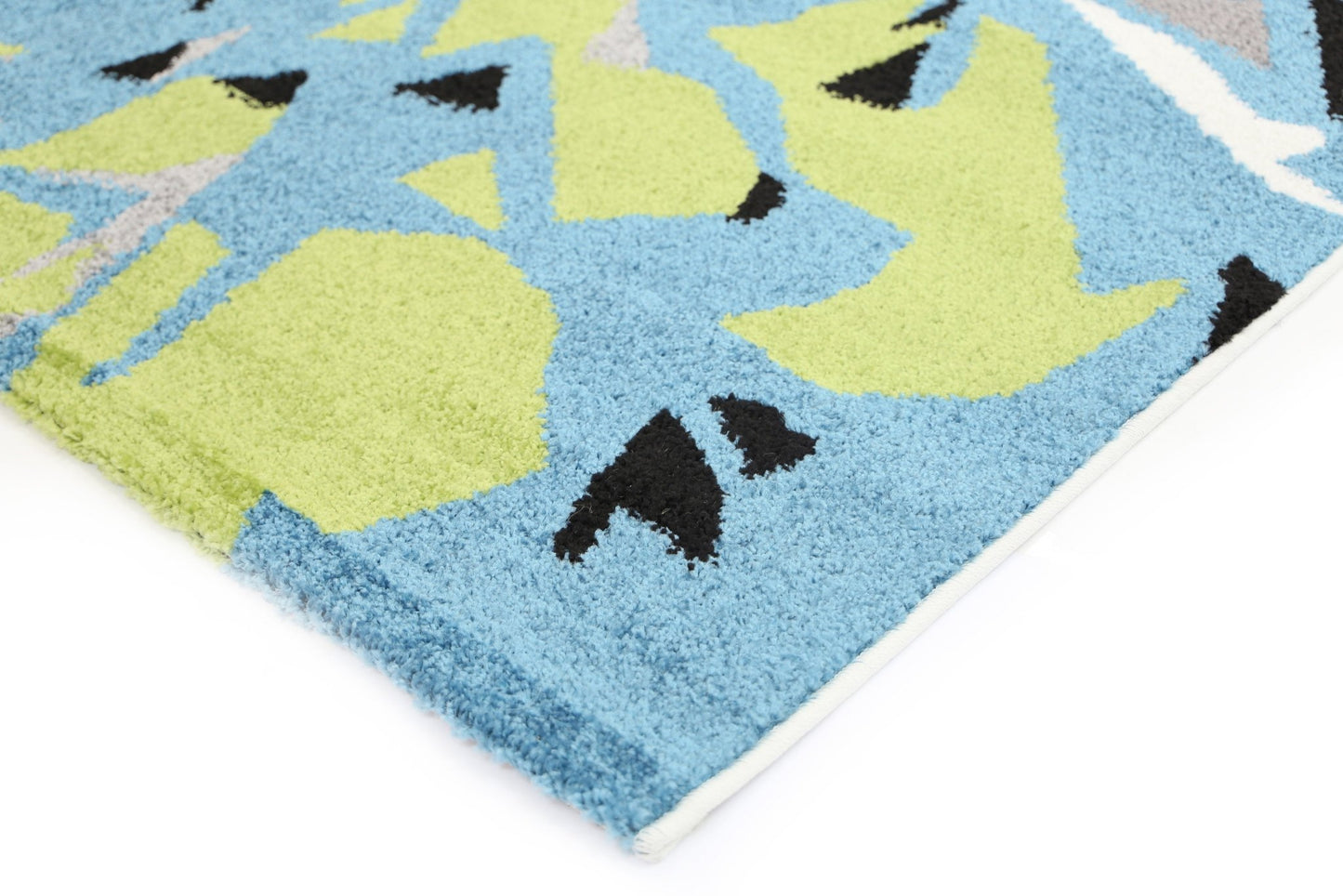 Blue & Green Pablo Splash Rug - Nova Rugs