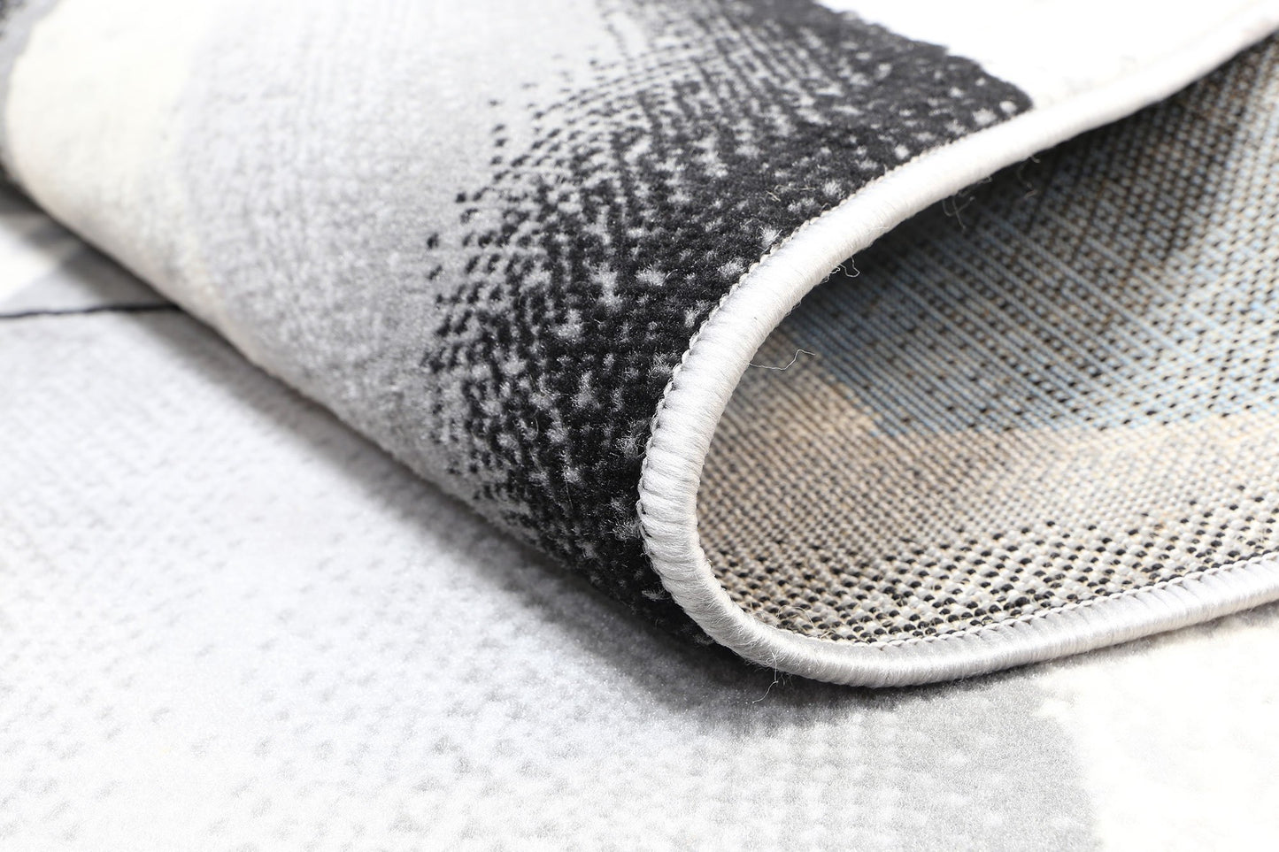Blue & Grey Elise Tunnel Rug - Nova Rugs