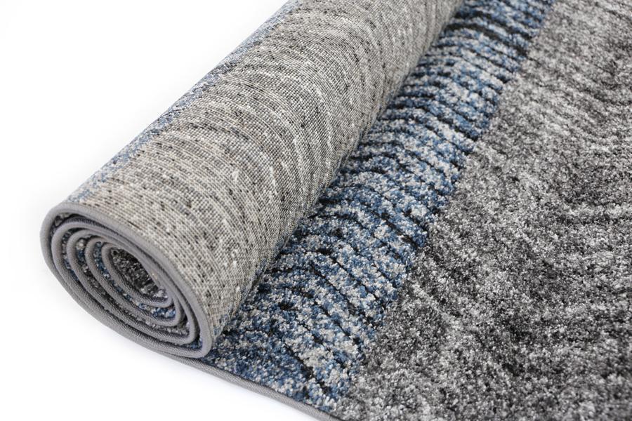 Blue Ivy Chevron Textured Rug - Nova Rugs