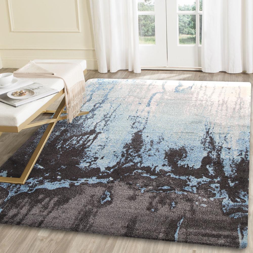 Blue Lapis Matisse Modern Rug - Nova Rugs
