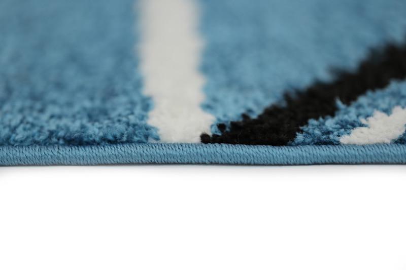 Blue Lines Pablo Abstract Rug - Nova Rugs