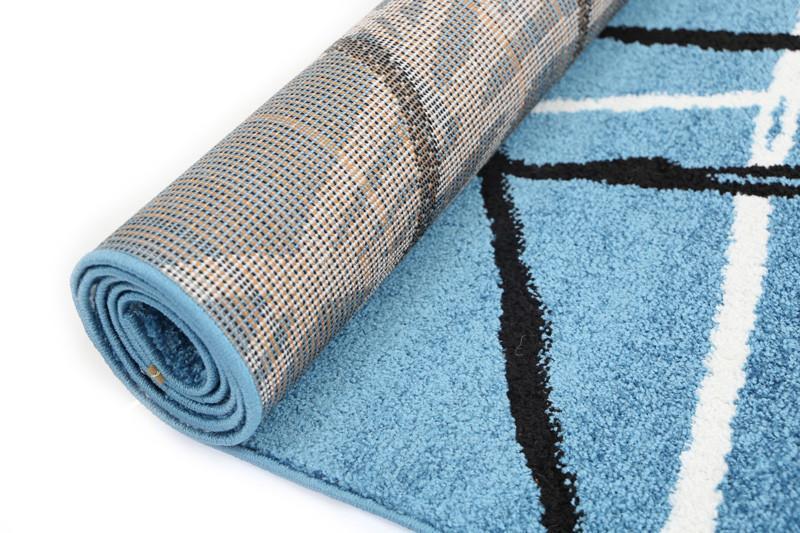 Blue Lines Pablo Abstract Rug - Nova Rugs