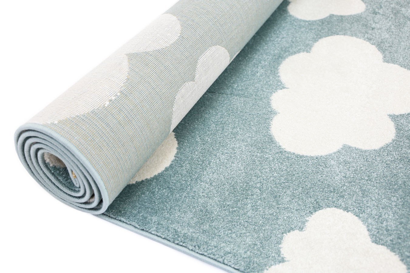 Blue Piccolo Clouded Rug - Nova Rugs