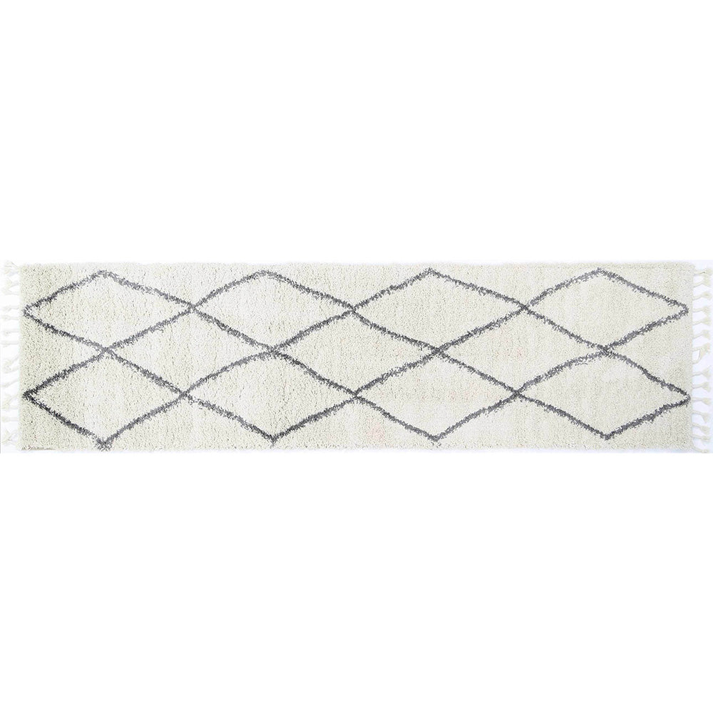 Zaida Shag Rug, Cream