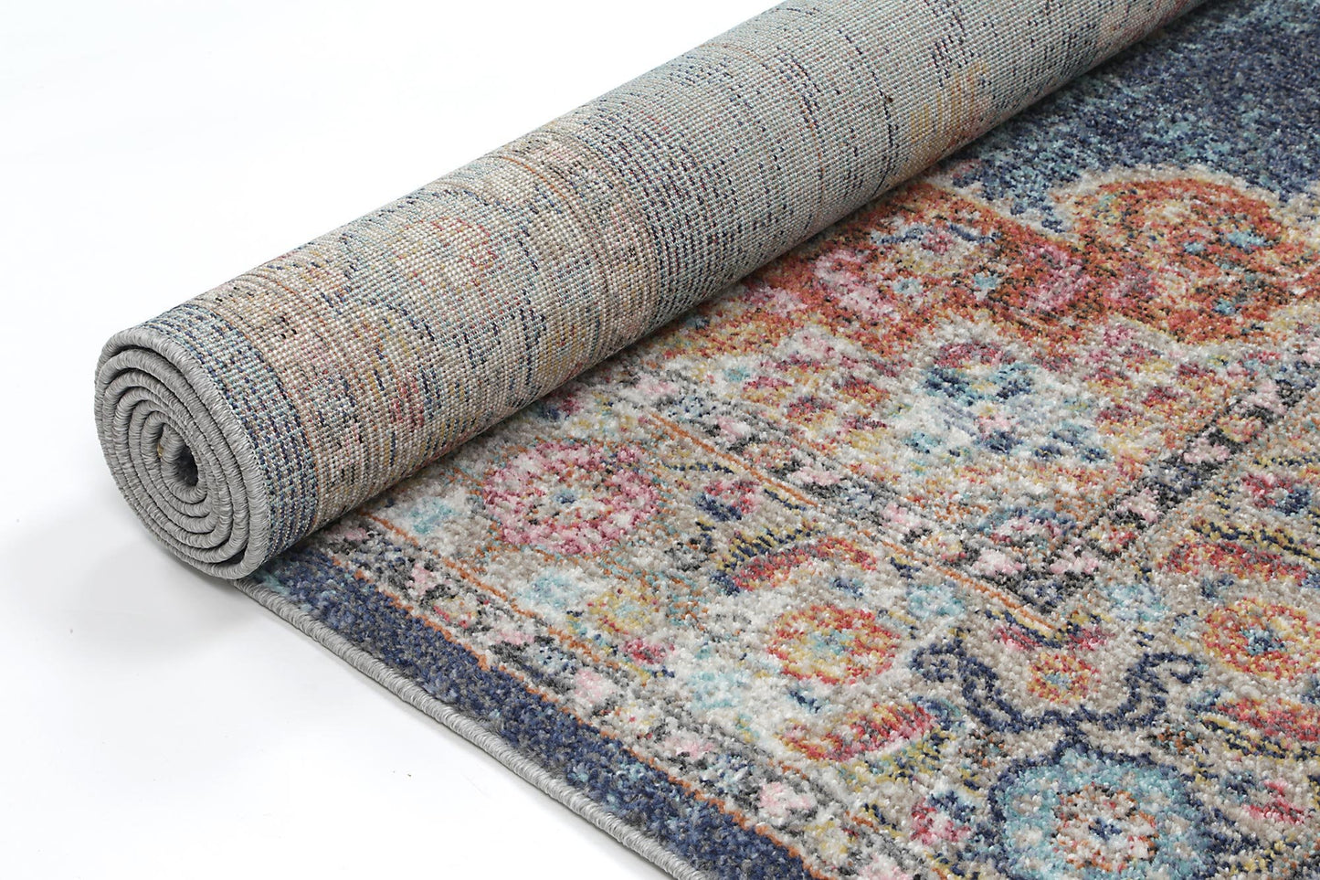 Brentwood Transitional Navy Rug - Nova Rugs