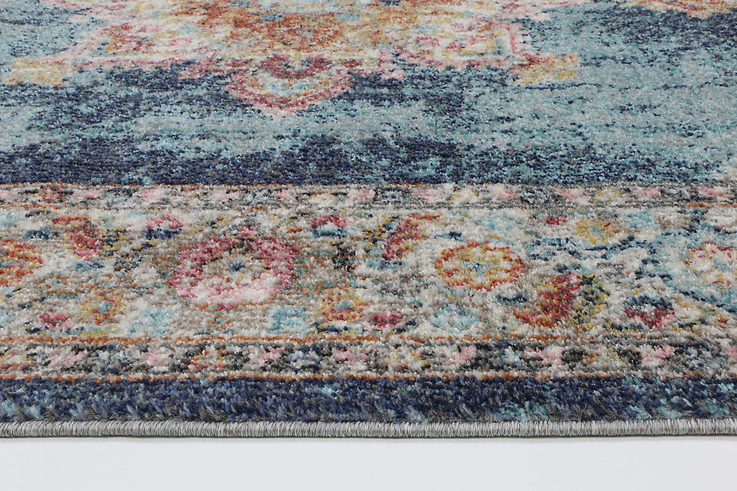 Brentwood Transitional Navy Rug - Nova Rugs