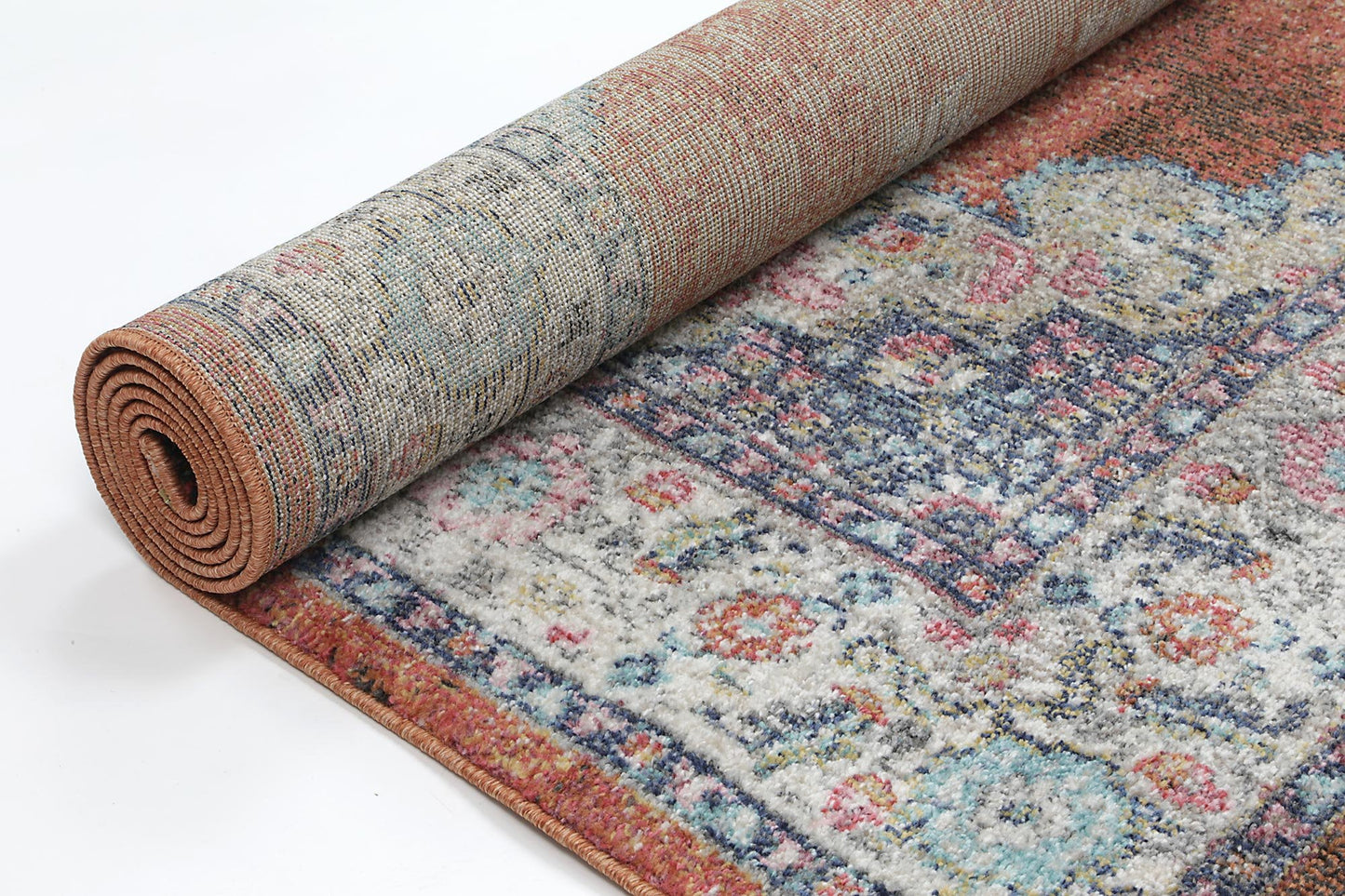 Brentwood Transitional Rust Rug - Nova Rugs