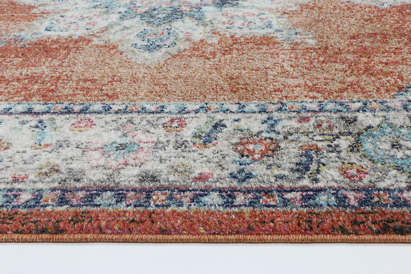 Brentwood Transitional Rust Rug - Nova Rugs