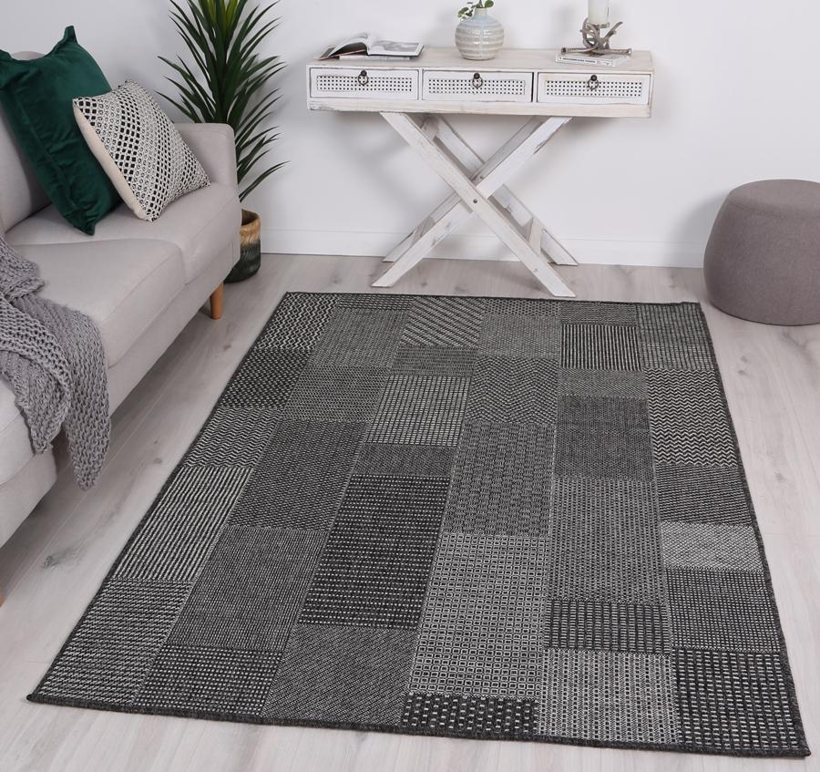 Charcoal Polo Verdell Patio - Nova Rugs