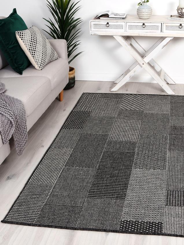 Charcoal Polo Verdell Patio - Nova Rugs