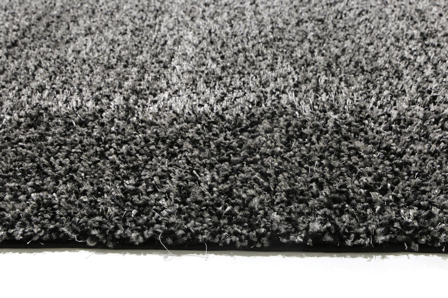 Charcoal Power Loomed Shag Rug - Nova Rugs