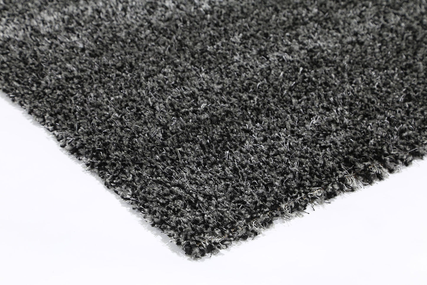Charcoal Power Loomed Shag Rug - Nova Rugs
