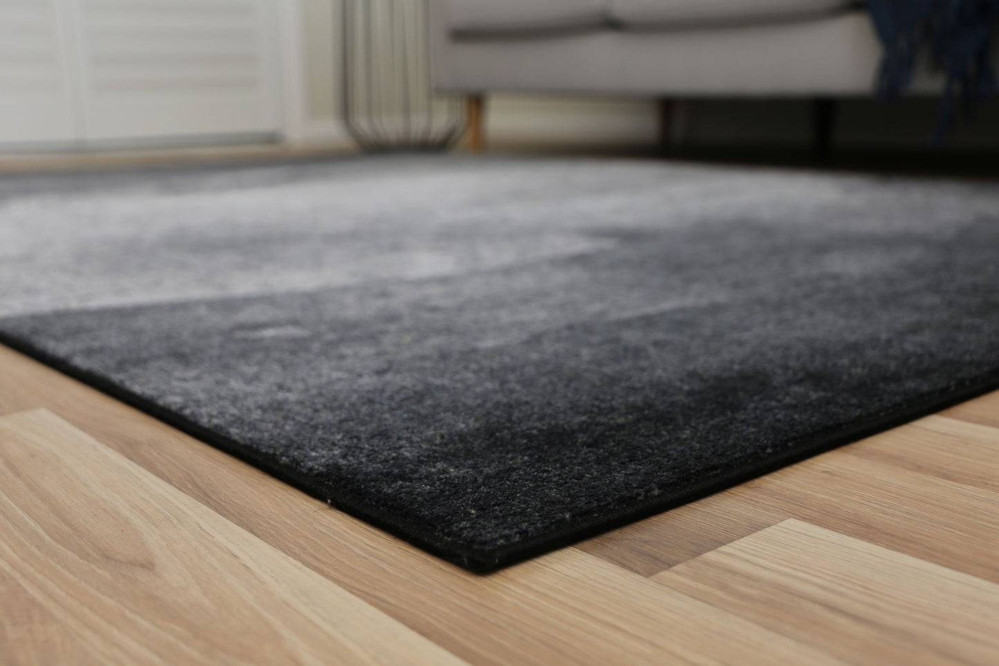Charcoal Stunning Power Loomed Rug - Nova Rugs
