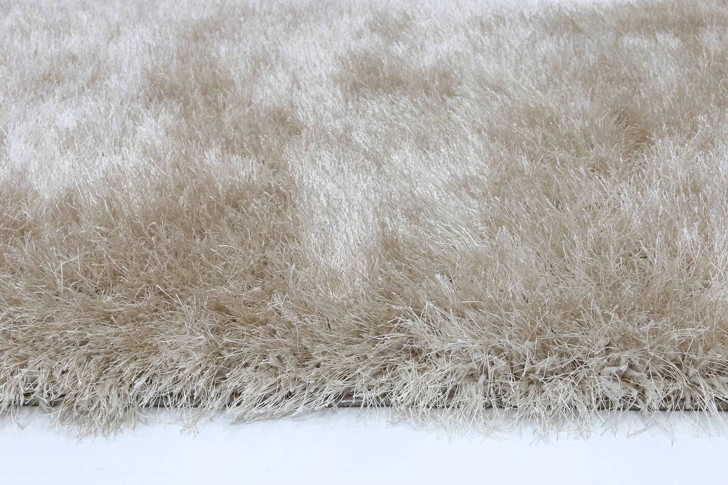 Cream Evas Shag Rug - Nova Rugs