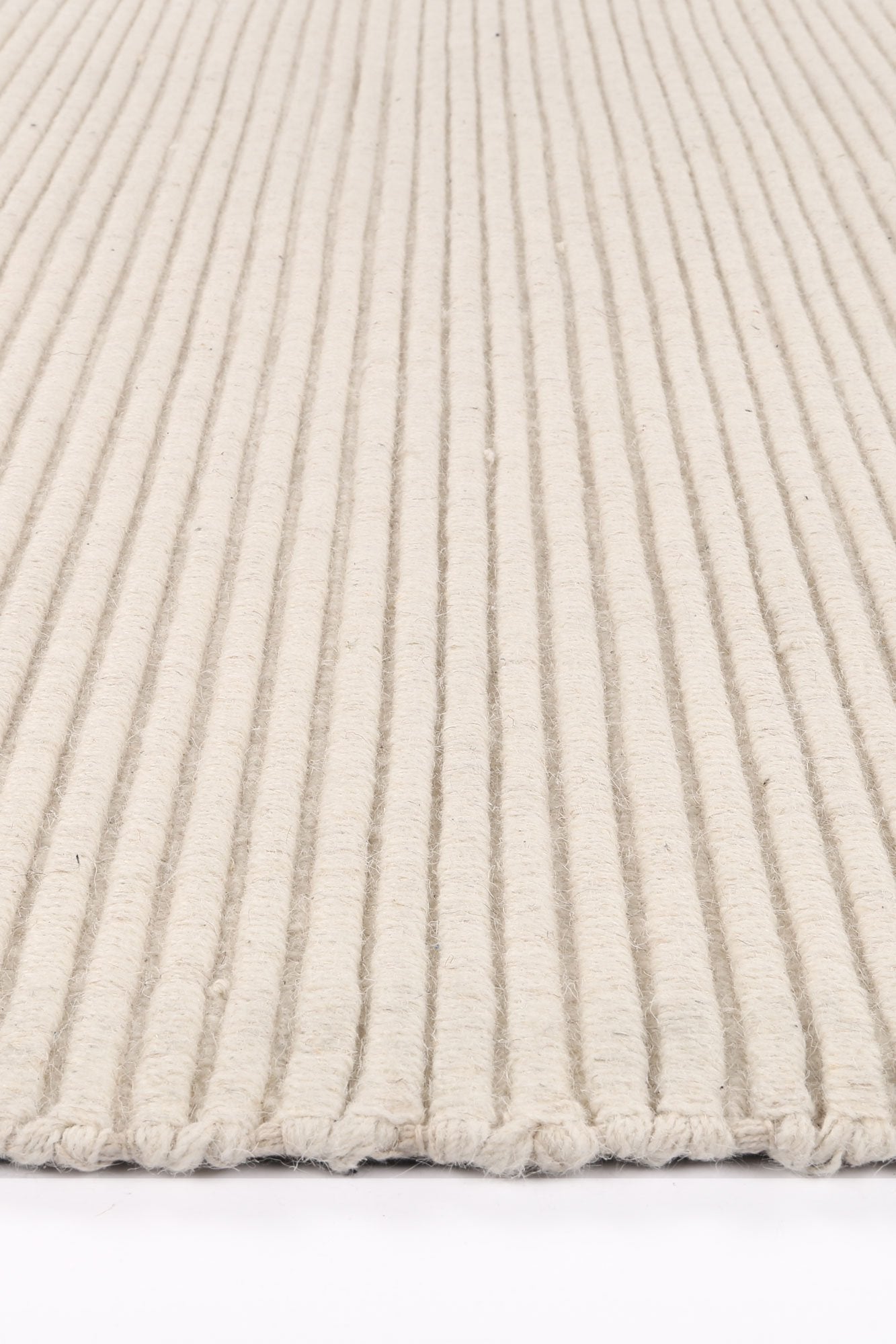 Cream Padma Hand-Tufted Wool-Blend Rug - Nova Rugs