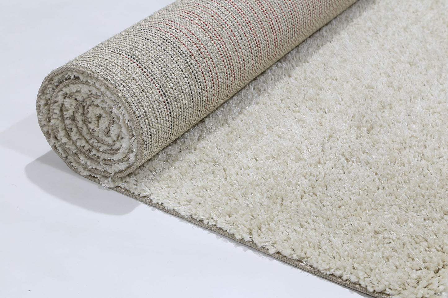 Cream Power Loomed Rug - Nova Rugs
