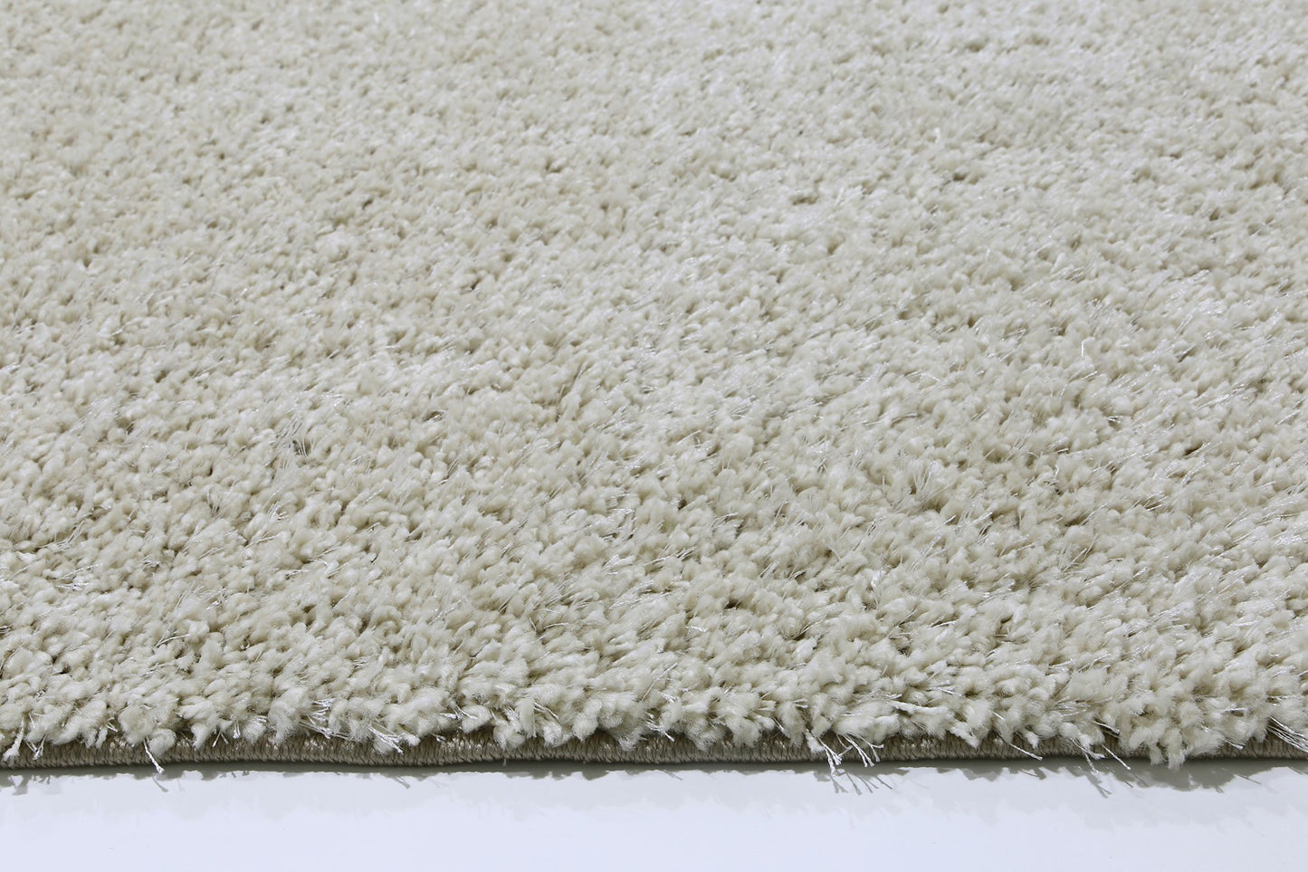 Cream Power Loomed Rug - Nova Rugs
