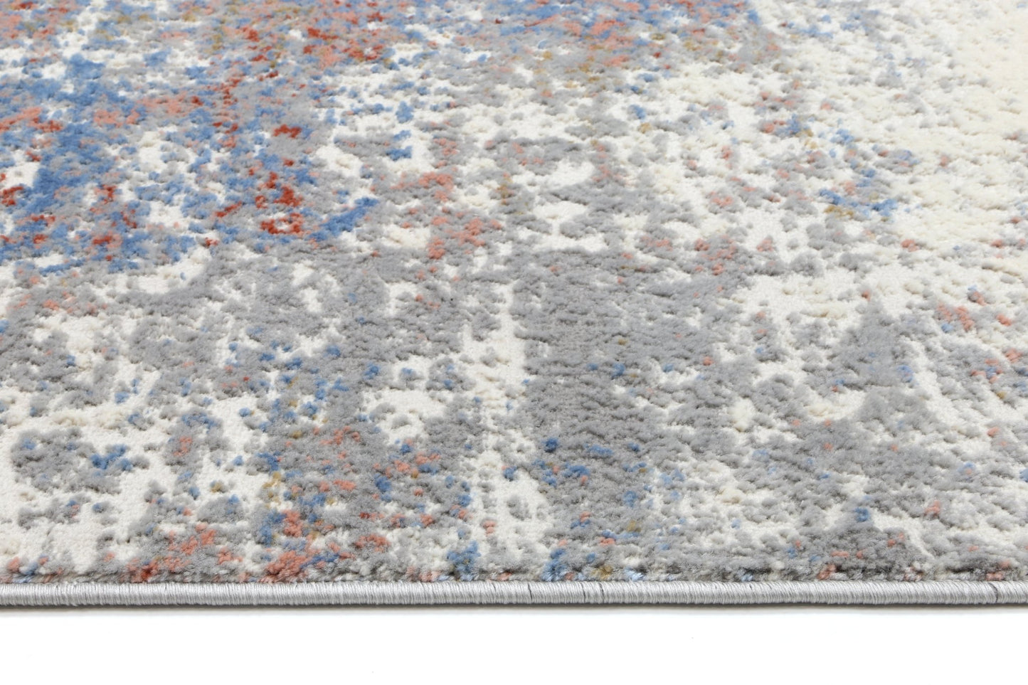 Cream & Red Expressions Modern Rug - Nova Rugs