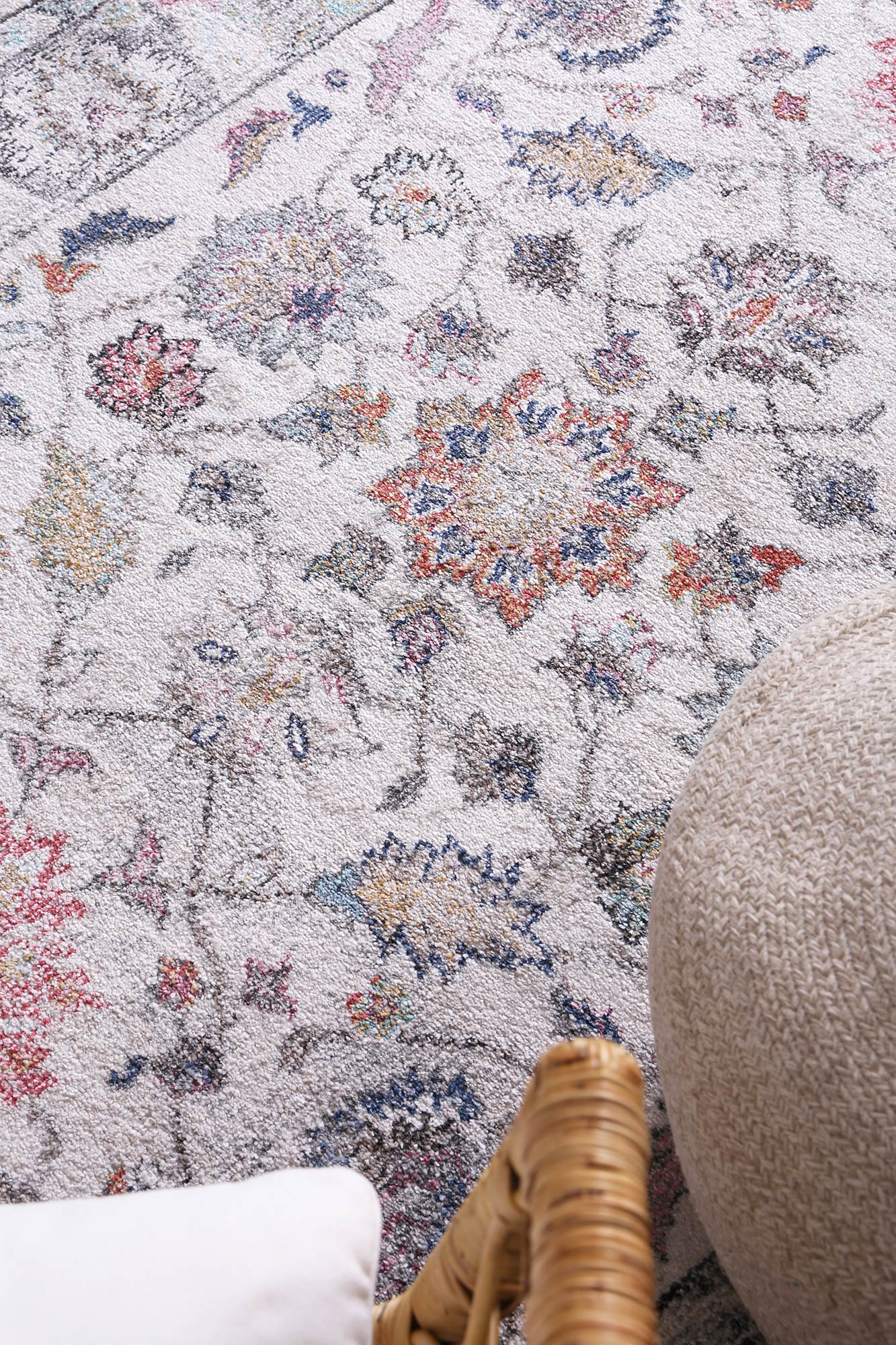 Crystal Transitional Cream Rug - Nova Rugs