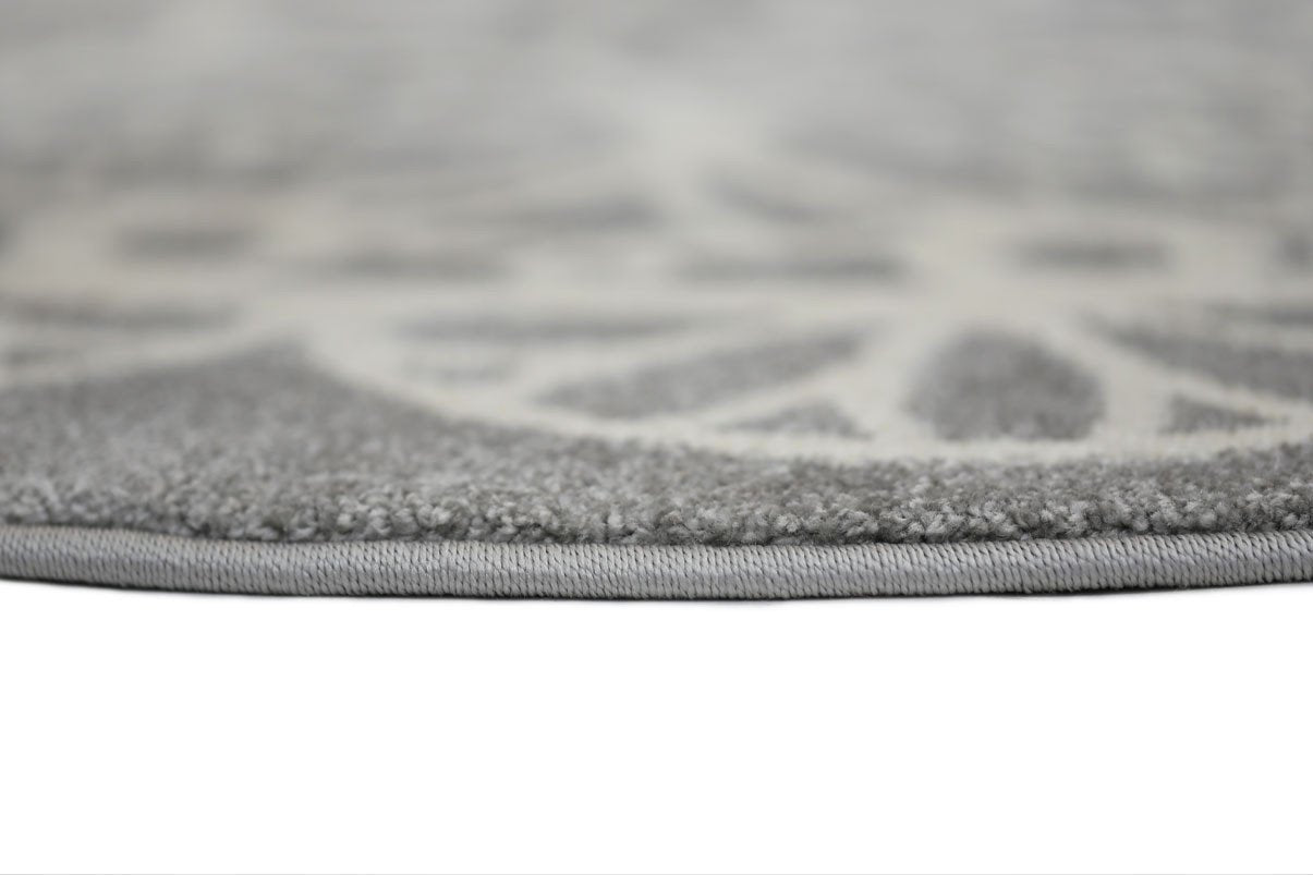 Daisy Doily Kids' Rug, Grey - Nova Rugs