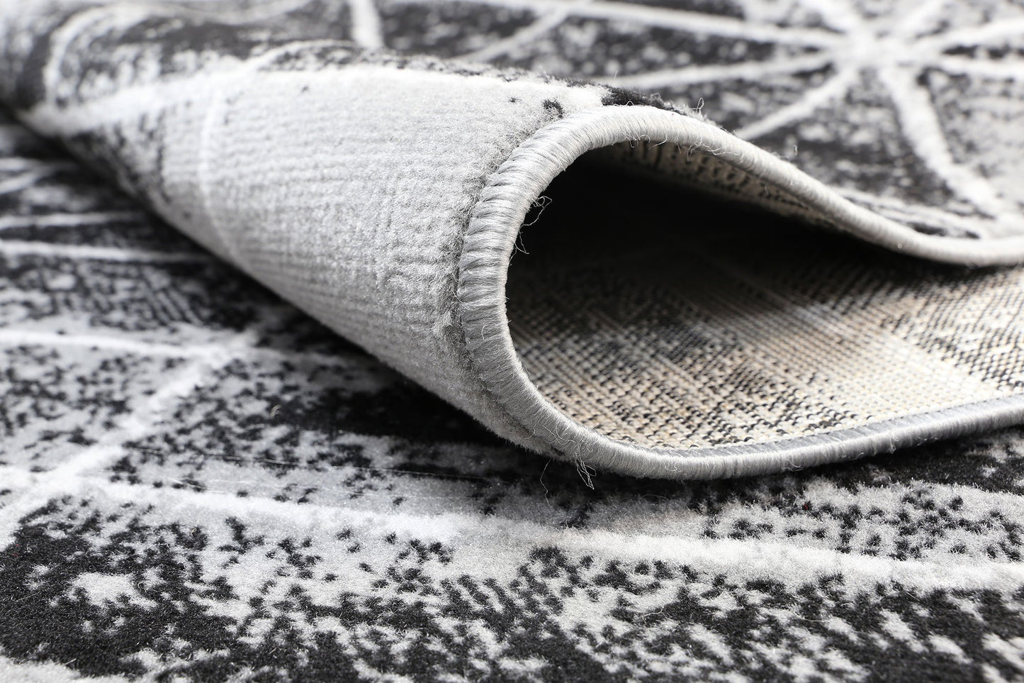 Dark Grey Elise Sketch Rug - Nova Rugs