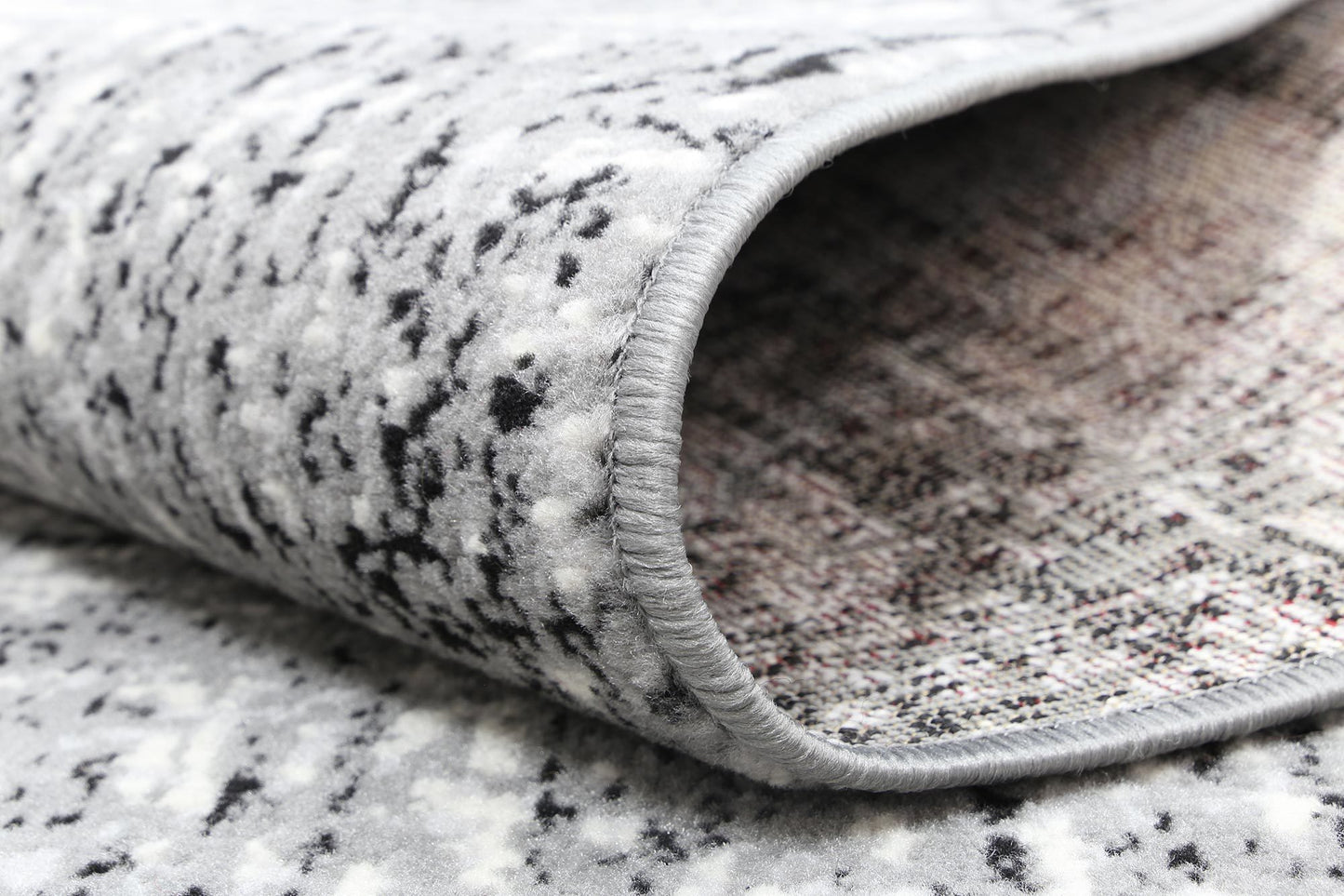 Dark Grey Elise Steps Rug - Nova Rugs