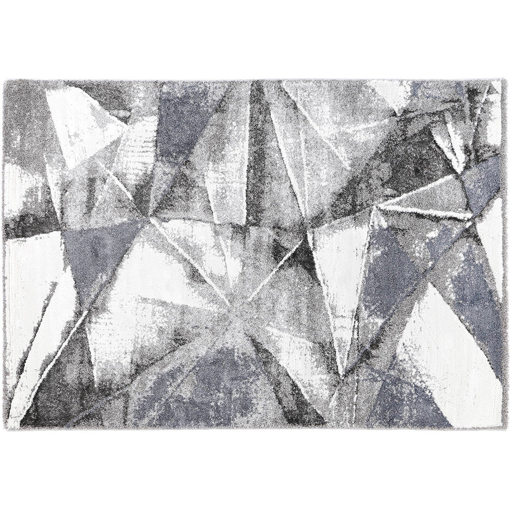 Yuzil Multi Triangle Abstract Rug