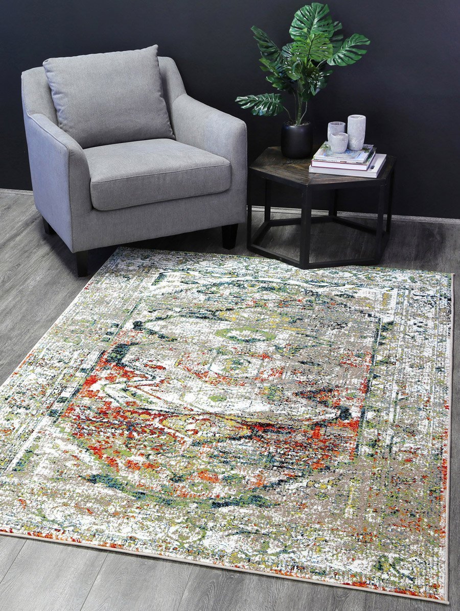 Distressed Classic Power Loomed Rug - Nova Rugs