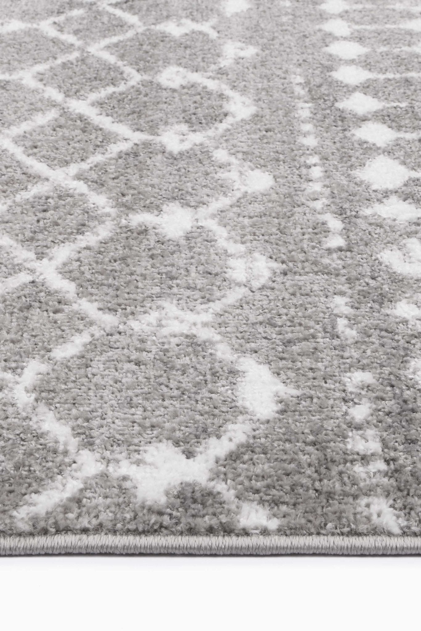 Ermina Tribal Grey Rug - Nova Rugs