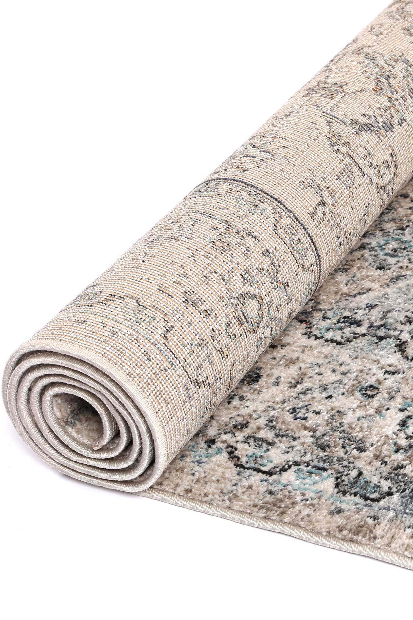 Ezra Grey Traditional Rug - Nova Rugs