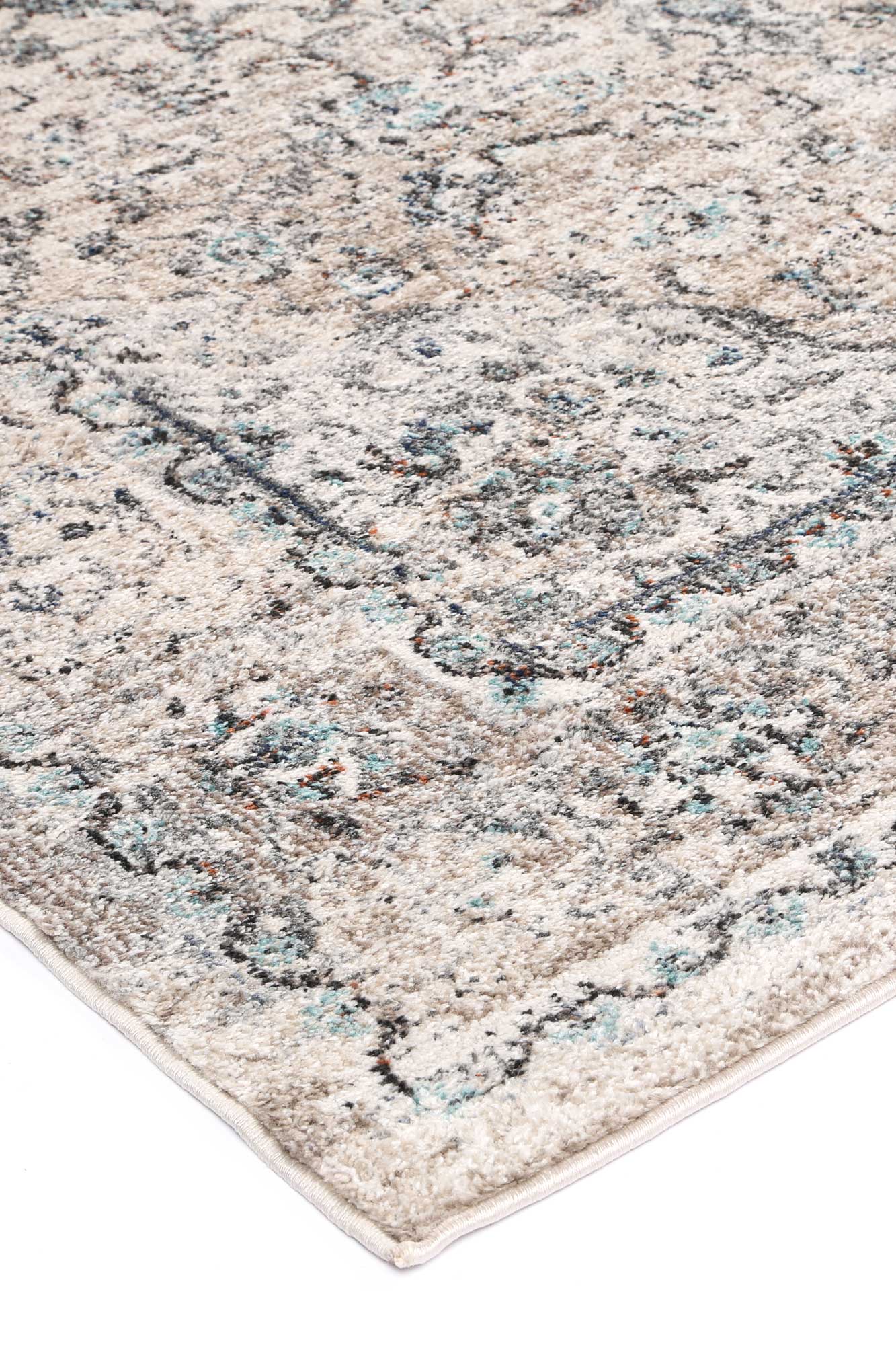 Ezra Grey Traditional Rug - Nova Rugs