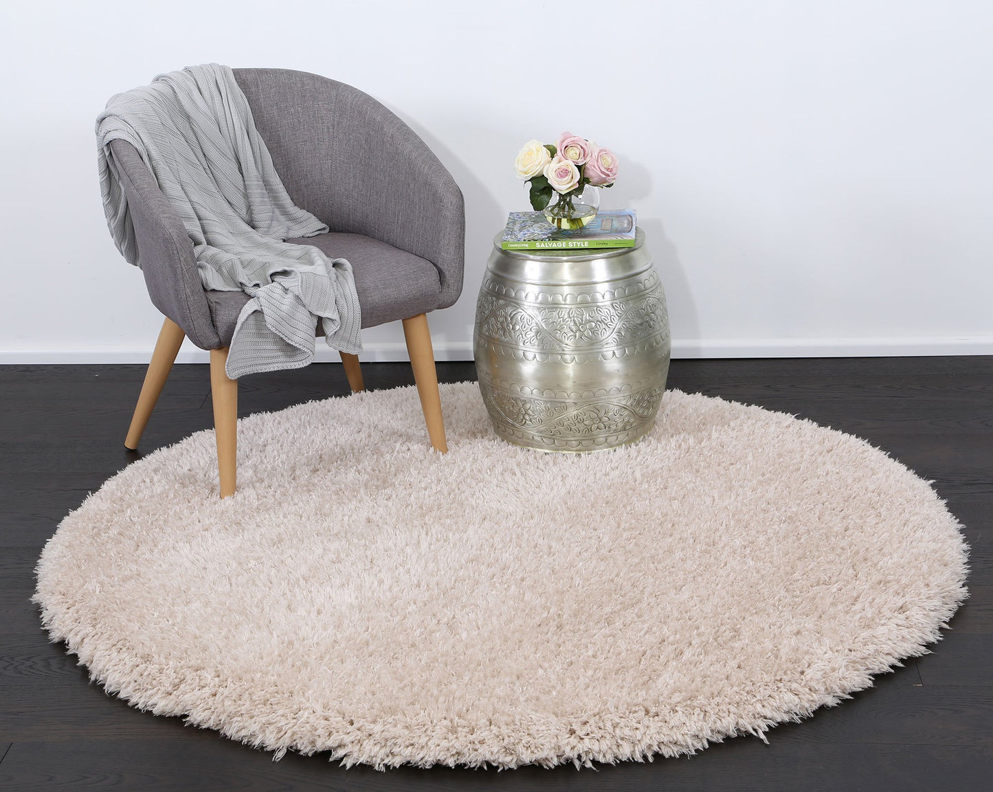 Flokati Super Soft Ultra Thick Shaggy Rug, Cream - Nova Rugs