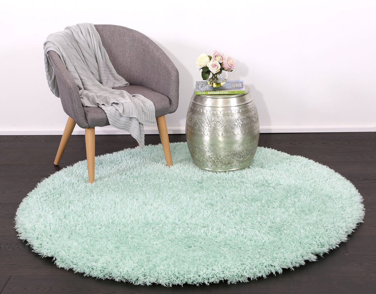 Flokati Super Soft Ultra Thick Shaggy Rug, Mint - Nova Rugs