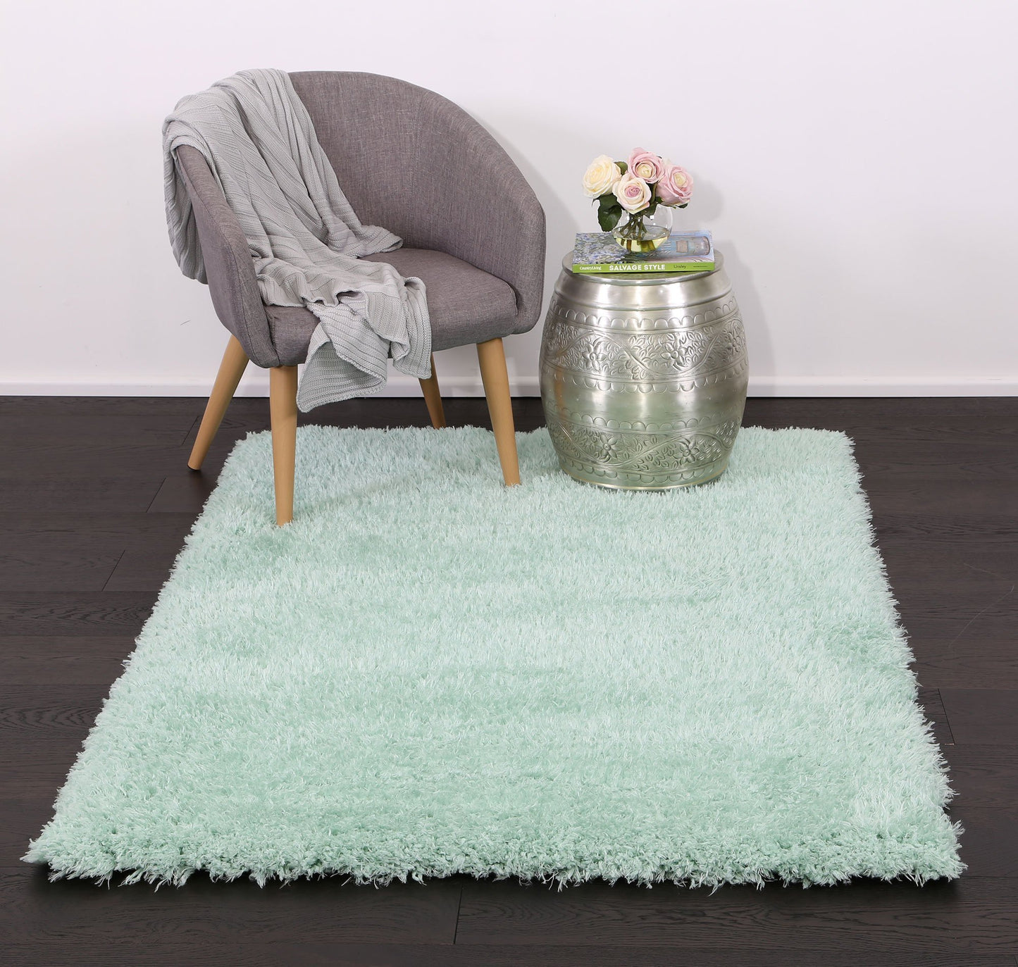 Flokati Super Soft Ultra Thick Shaggy Rug, Mint - Nova Rugs