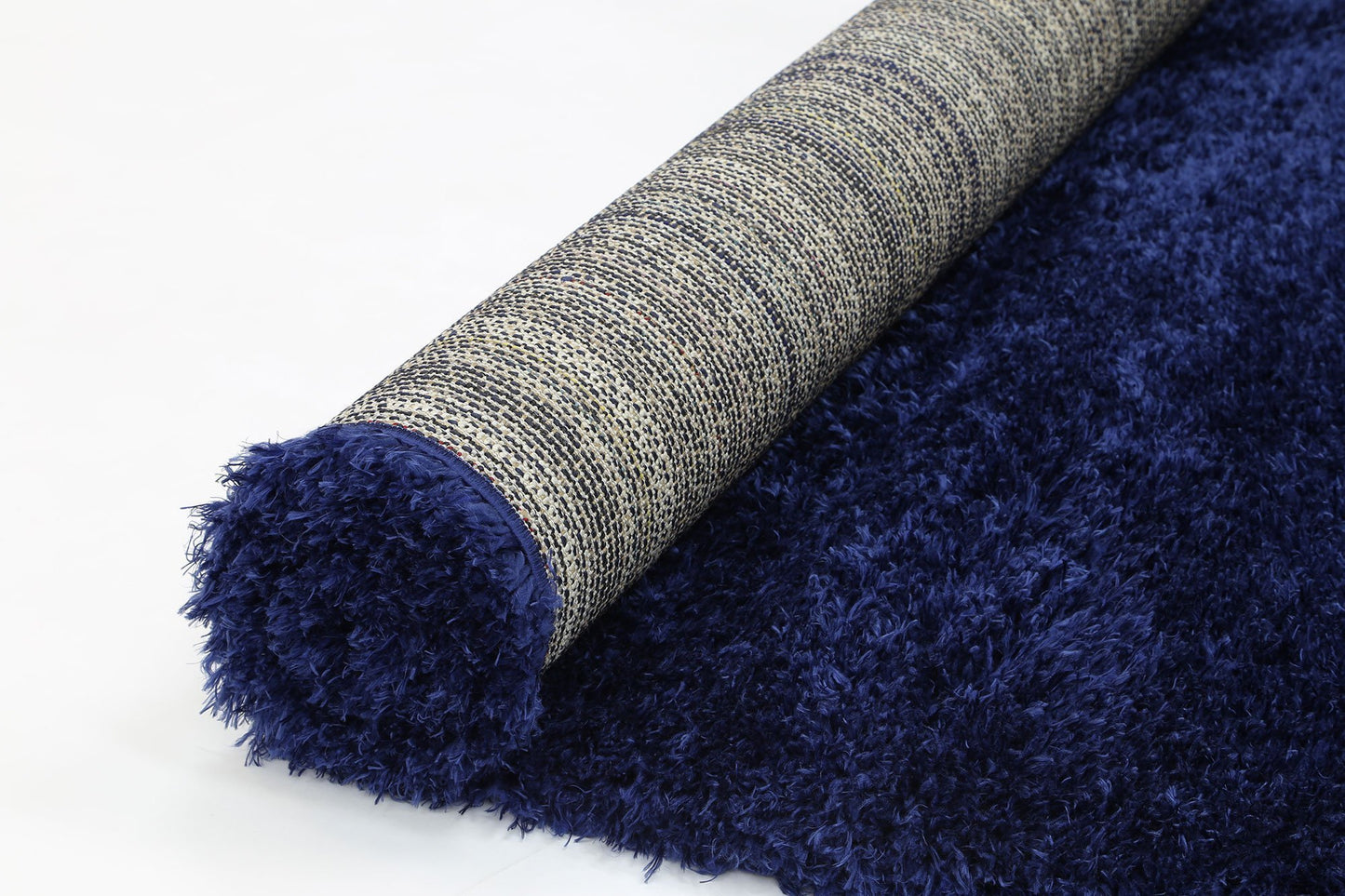 Flokati Super Soft Ultra Thick Shaggy Rug, Navy - Nova Rugs