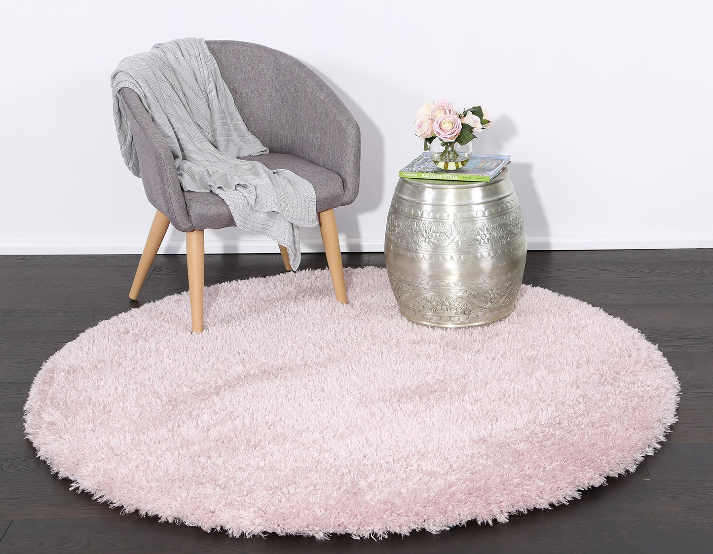 Flokati Super Soft Ultra Thick Shaggy Rug, Pink/Lilac - Nova Rugs
