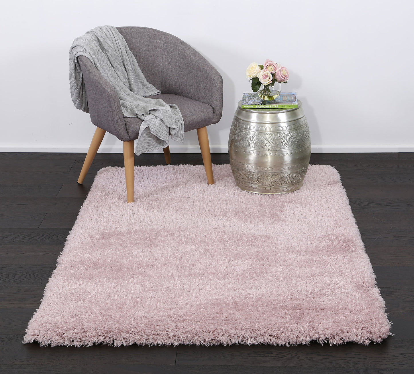Flokati Super Soft Ultra Thick Shaggy Rug, Pink/Lilac - Nova Rugs