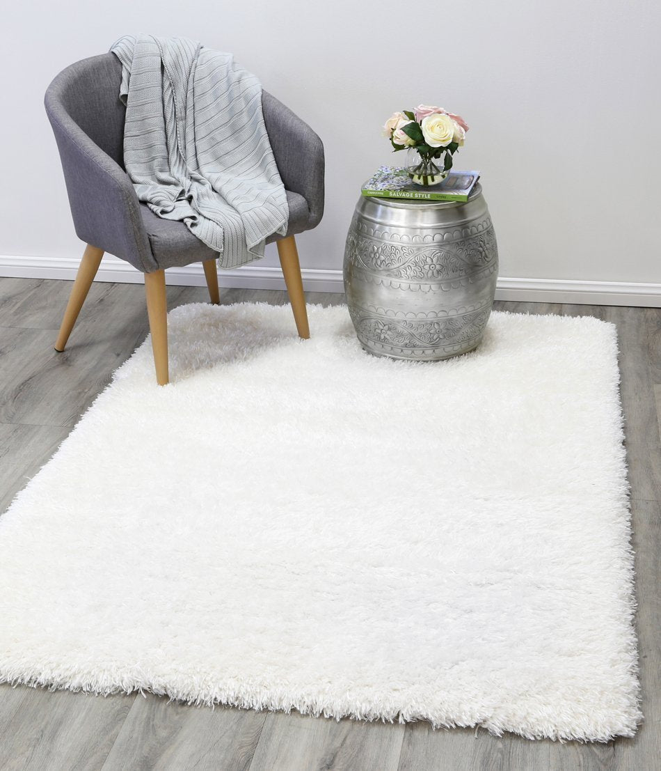Flokati Super Soft Ultra Thick Shaggy Rug, White - Nova Rugs