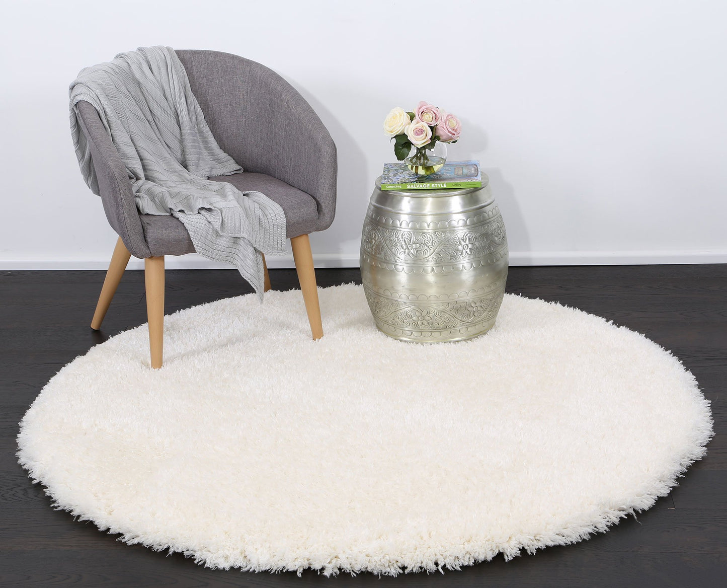 Flokati Super Soft Ultra Thick Shaggy Rug, White - Nova Rugs