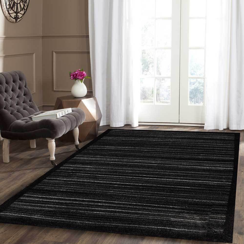 Grand Modern Rug, Black - Nova Rugs