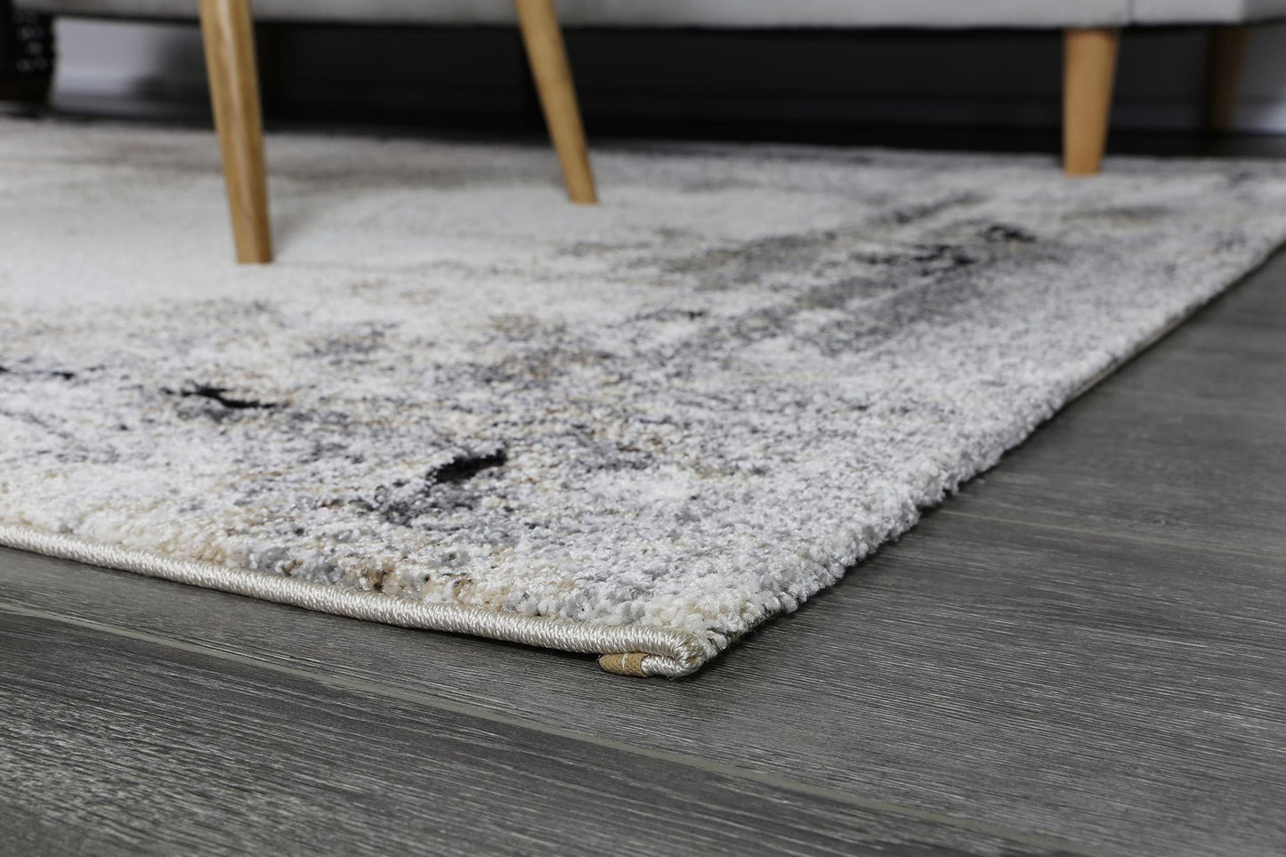 Grey Abstract Boston Rug - Nova Rugs