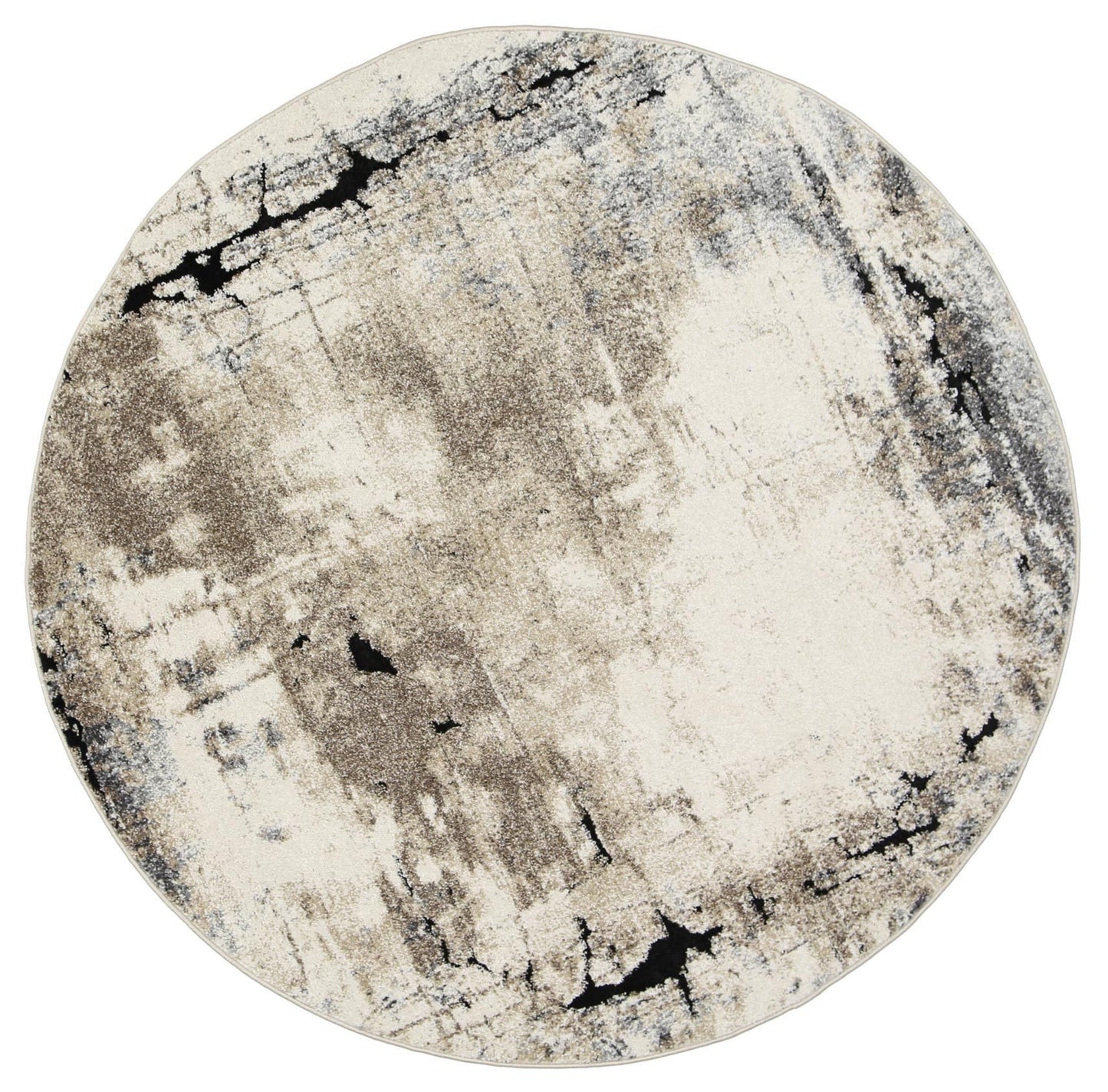 Grey Abstract Boston Rug - Nova Rugs