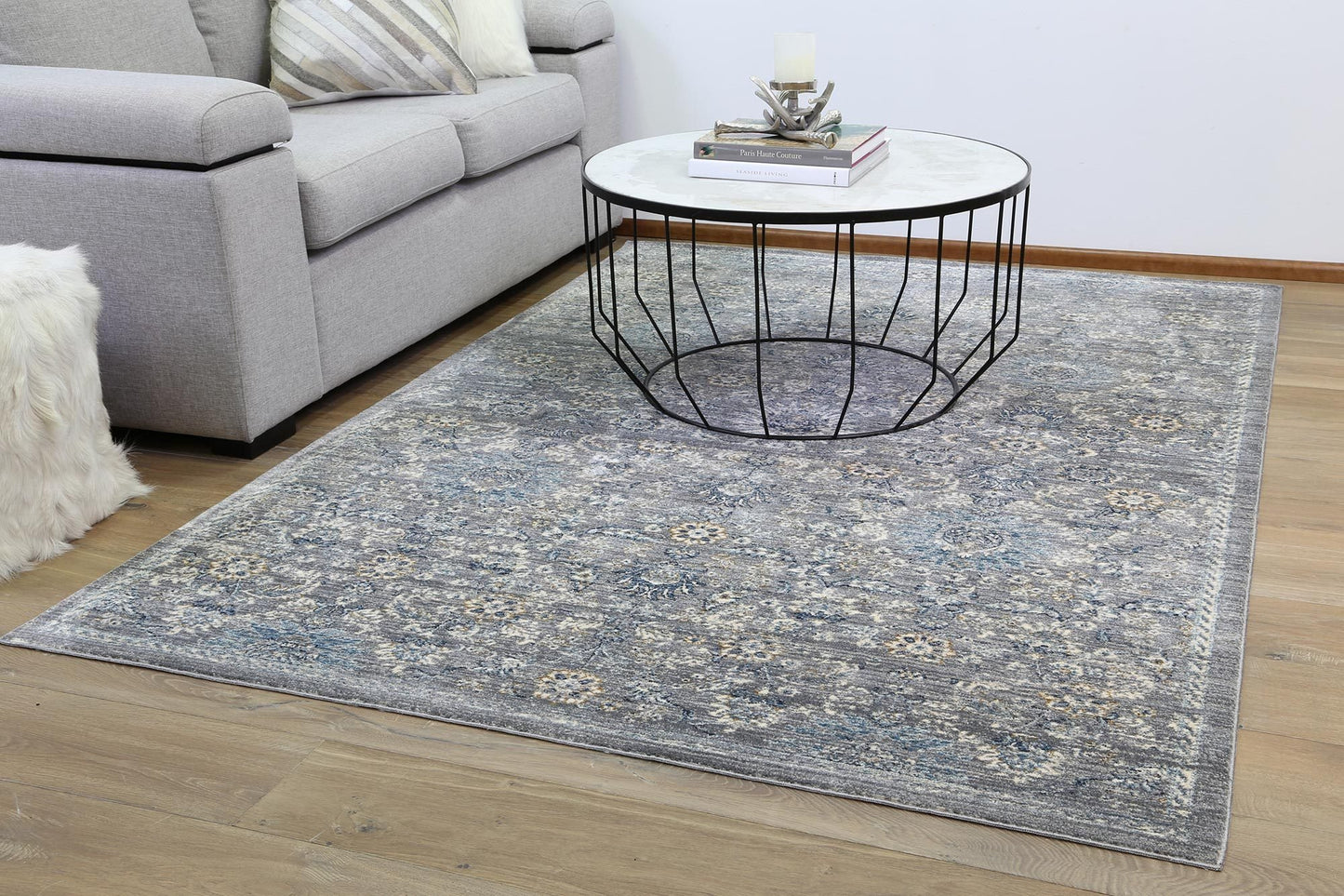 Grey Atlas Classic Rug - Nova Rugs