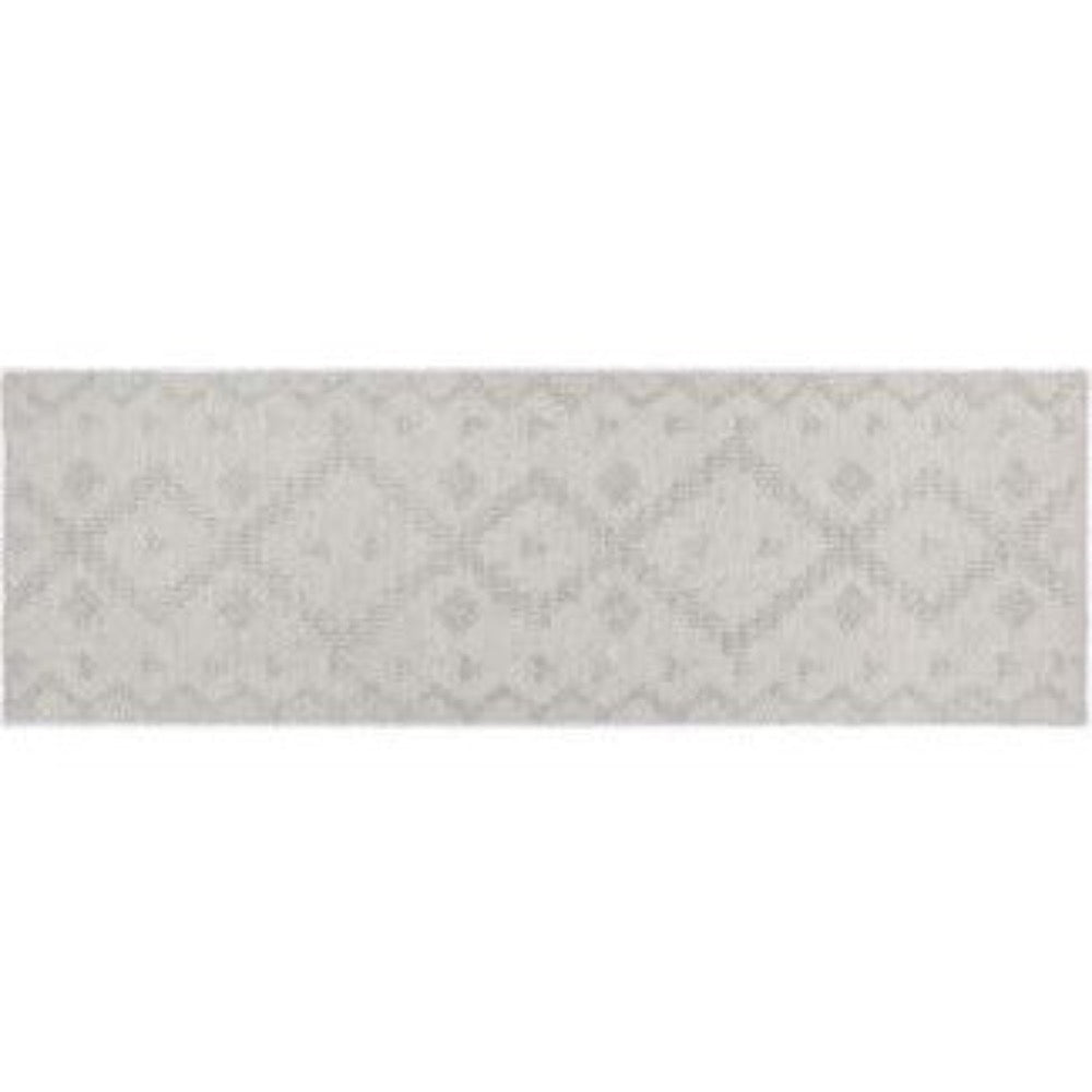 Grey Dipti Hand-Tufted Wool-Blend Runner - Nova Rugs