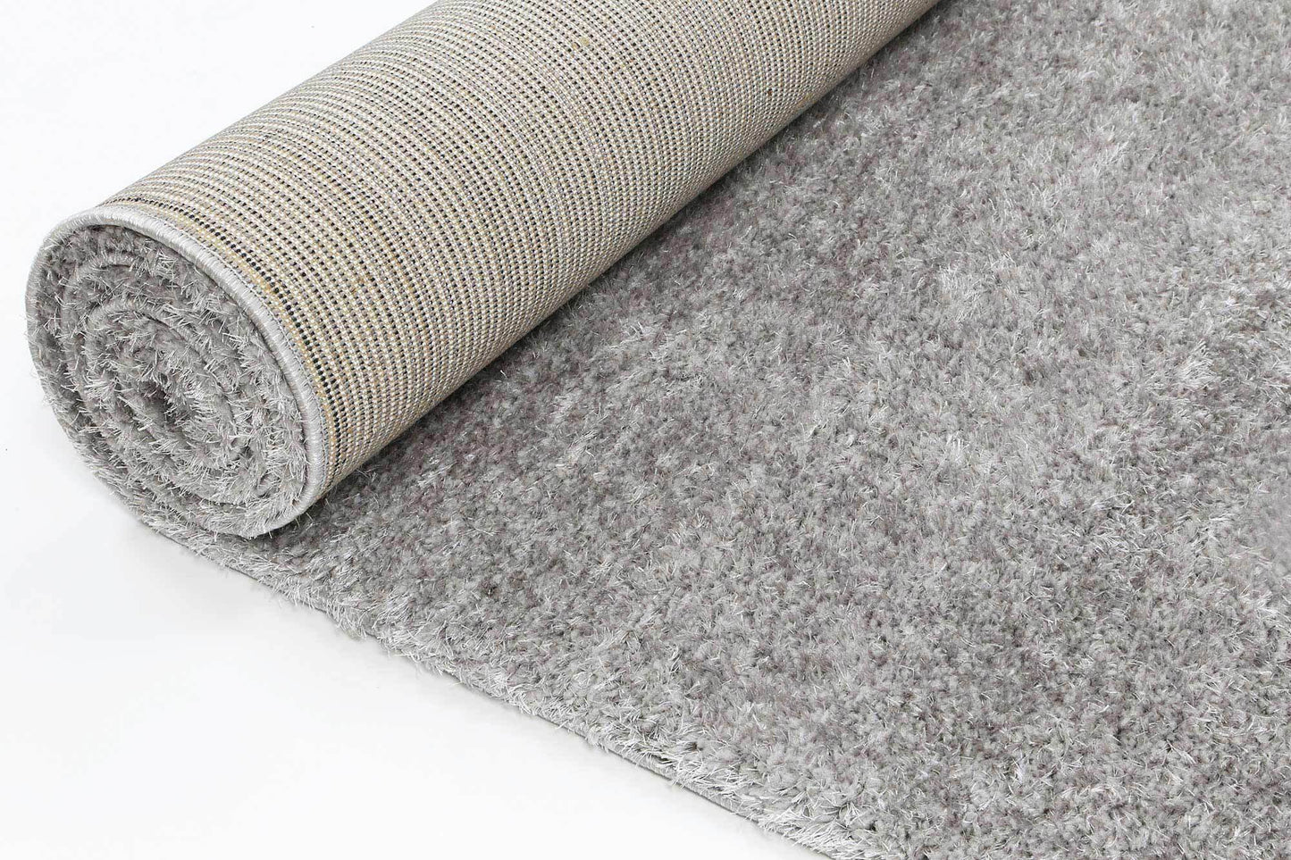 Grey Eden Soft Shag Rug - Nova Rugs