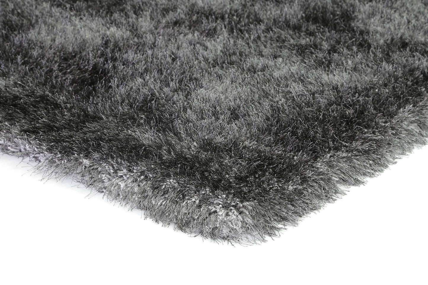 Grey Evas Shag Rug - Nova Rugs
