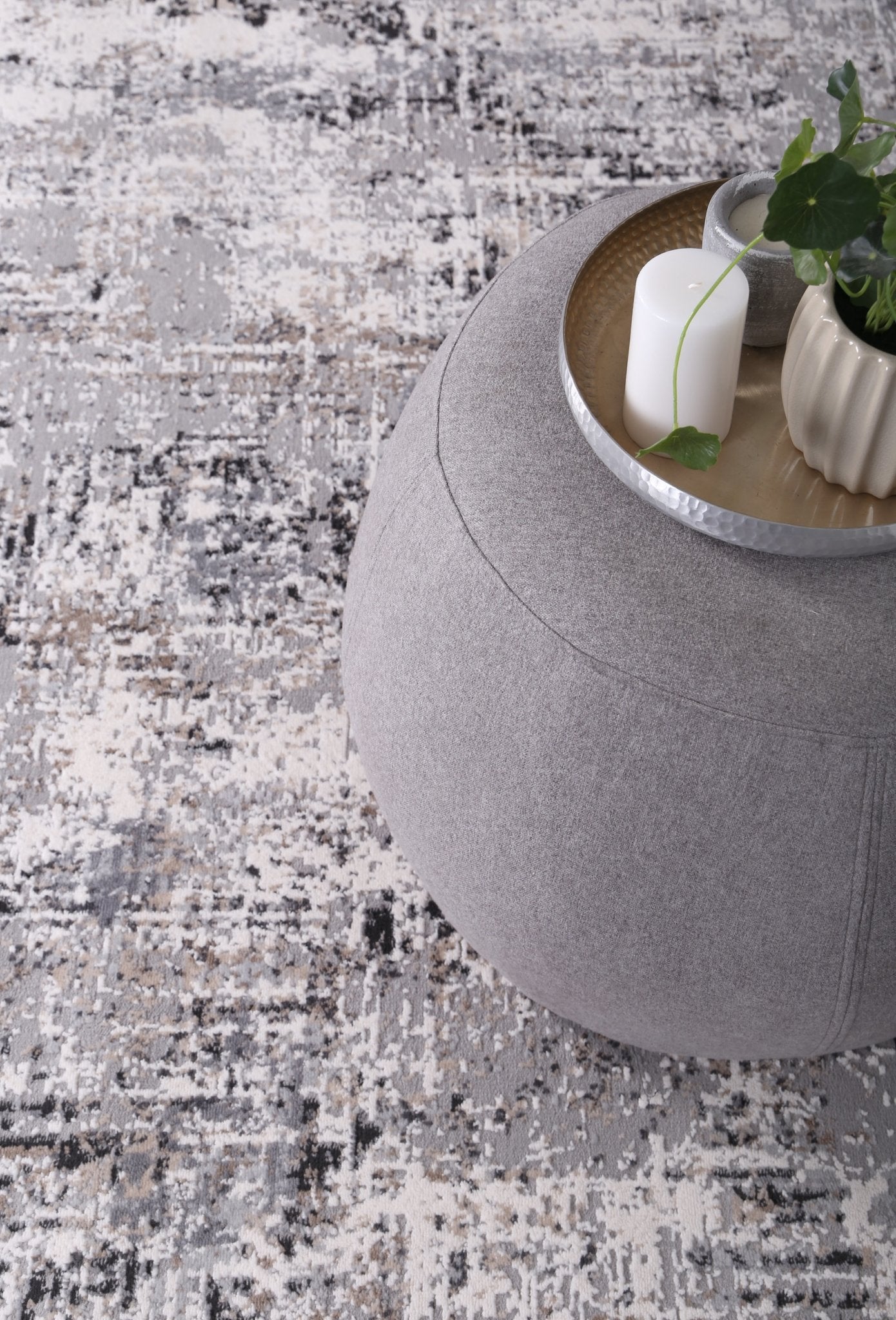Grey Expressions Modern Rug - Nova Rugs