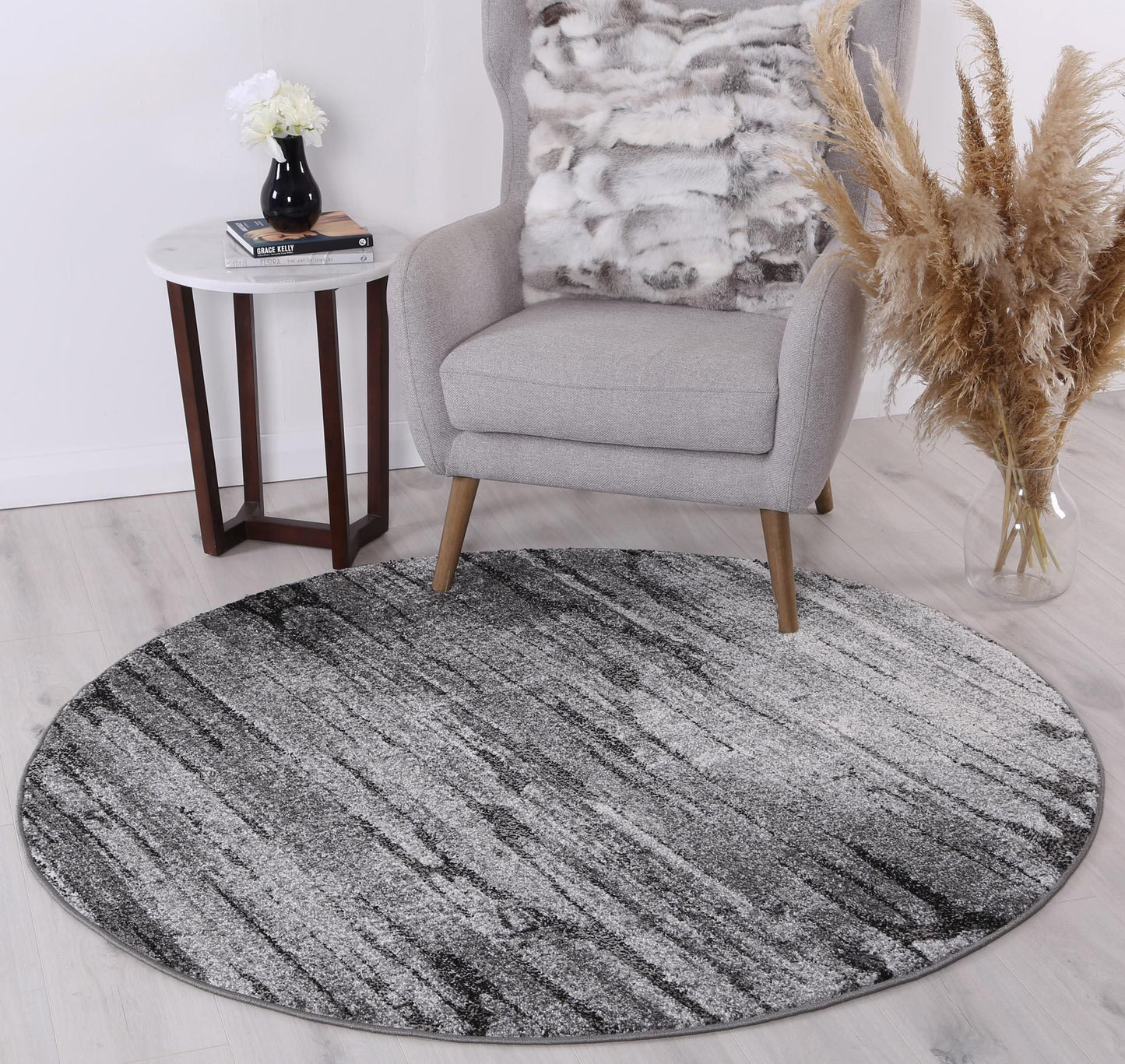 Grey Metro Boston Rug - Nova Rugs