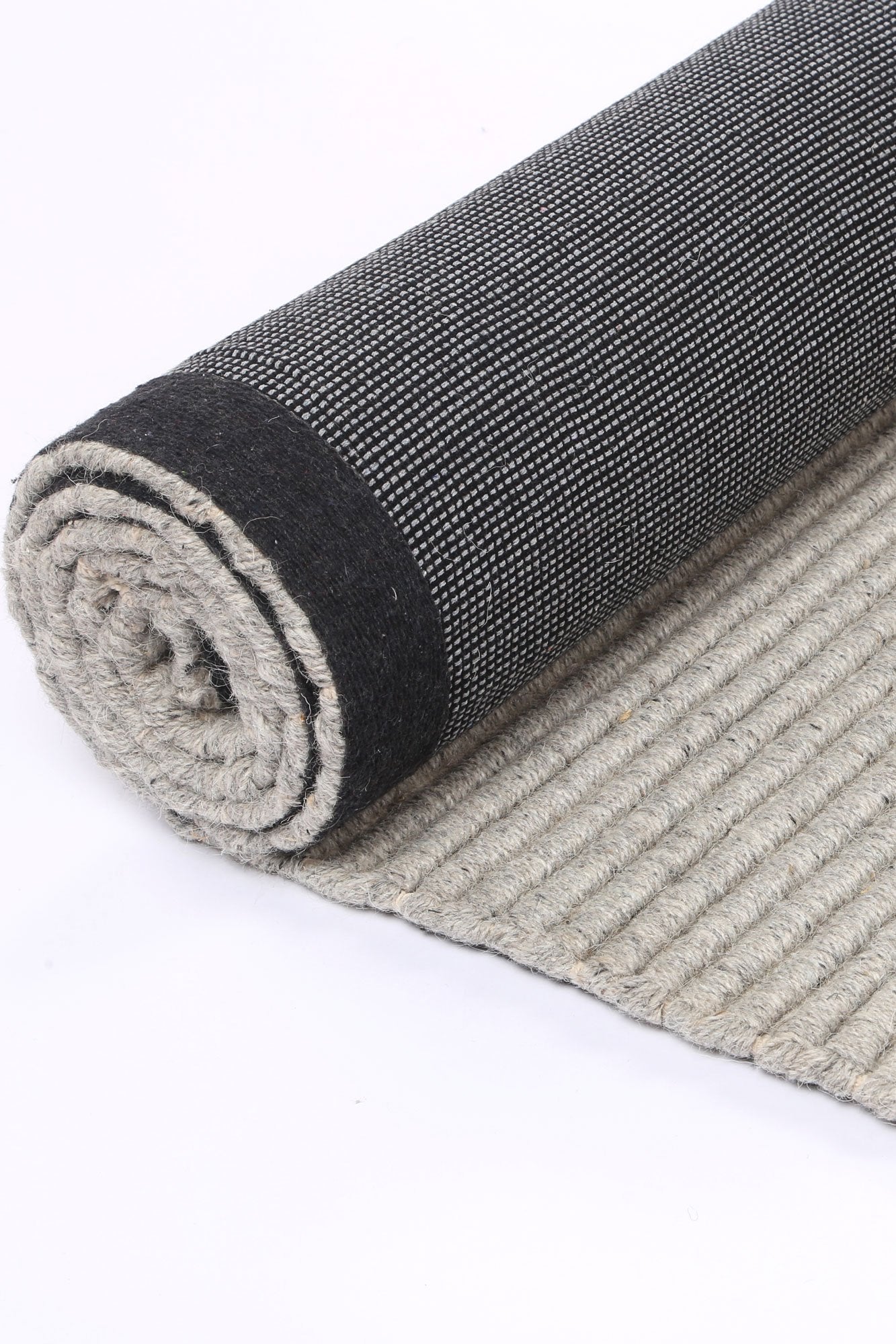 Grey Padma Hand-Tufted Wool-Blend Rug - Nova Rugs